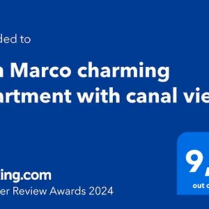 San Marco Charming With Canal View , Venice Italy